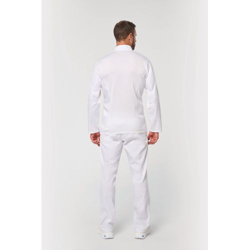 Veste de cuisine écoresponsable et respirante manches longues unisexe - 4