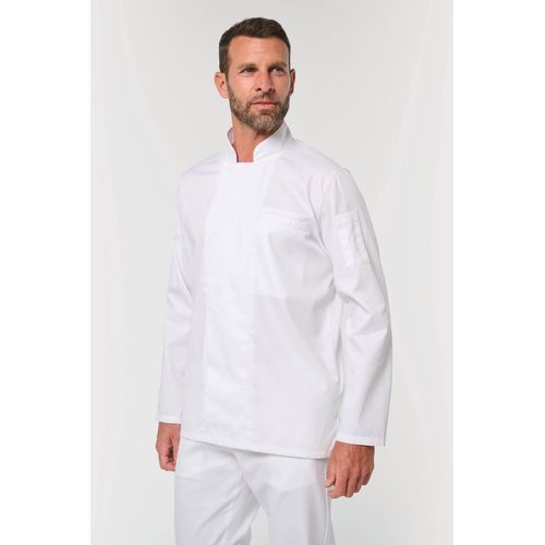 Veste de cuisine écoresponsable et respirante manches longues unisexe - 2