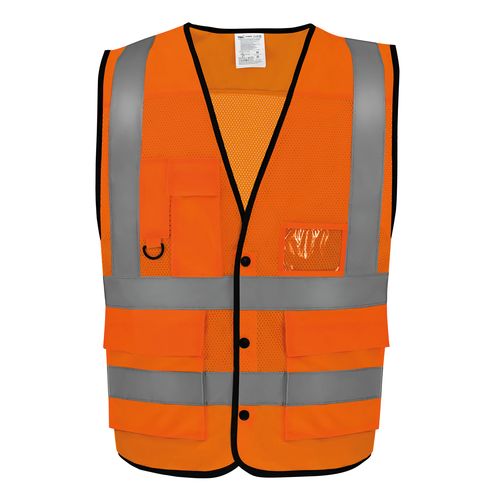 Gilet boutonné haute visibilité Eco Superior - 3