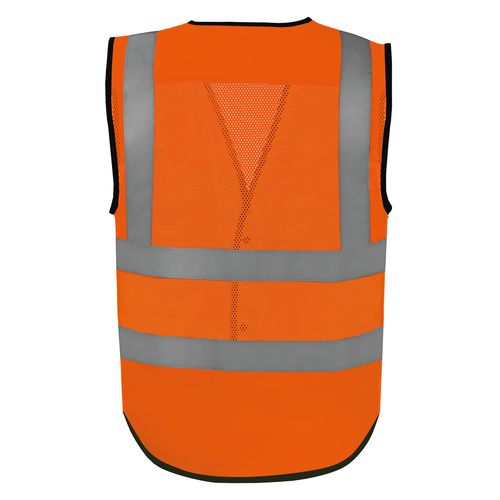 Gilet boutonné haute visibilité Eco Superior - 4
