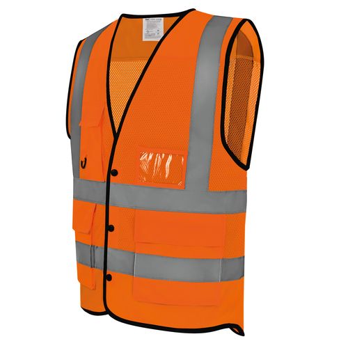 Gilet boutonné haute visibilité Eco Superior - 5