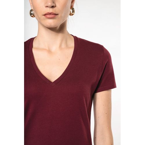 T-shirt BIO150 col V femme thumbnail 4
