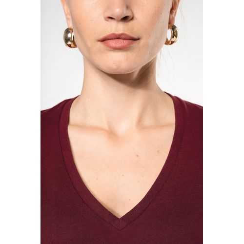 T-shirt BIO150 col V femme thumbnail 5