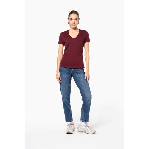 T-shirt BIO150 col V femme thumbnail 6