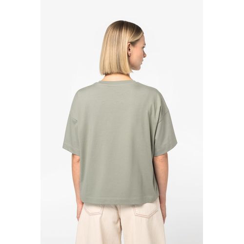 T-shirt écoresponsable boxy à épaules tombantes femme thumbnail 6