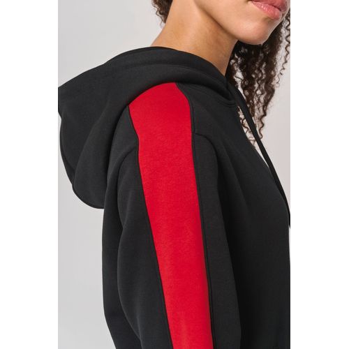 Sweat-shirt à capuche teamwear bicolore unisexe thumbnail 8