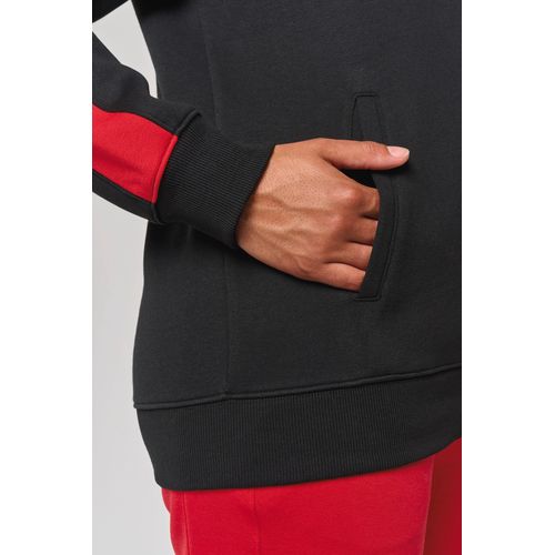 Sweat-shirt à capuche teamwear bicolore unisexe thumbnail 10