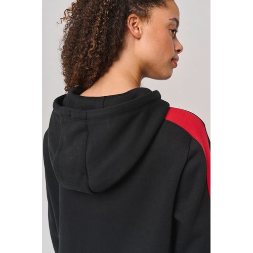 Sweat-shirt à capuche teamwear bicolore unisexe thumbnail 7