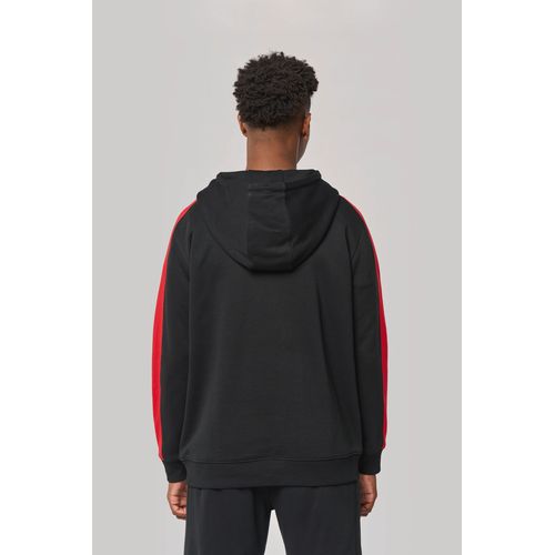 Sweat-shirt à capuche teamwear bicolore unisexe thumbnail 15