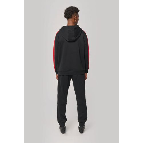 Sweat-shirt à capuche teamwear bicolore unisexe thumbnail 12