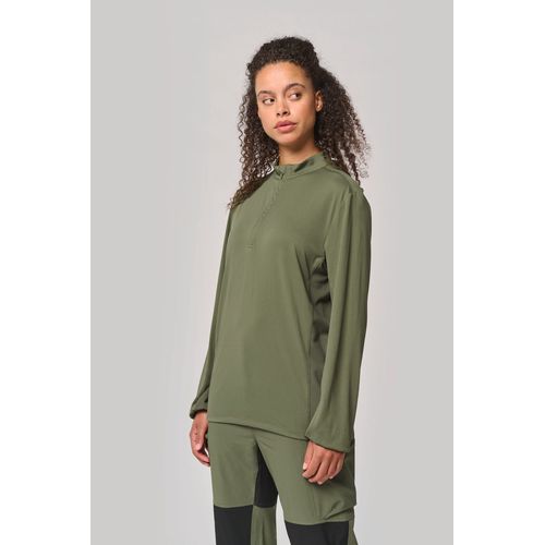 T-shirt outdoor col 1/4 zip manches longues unisexe thumbnail 12