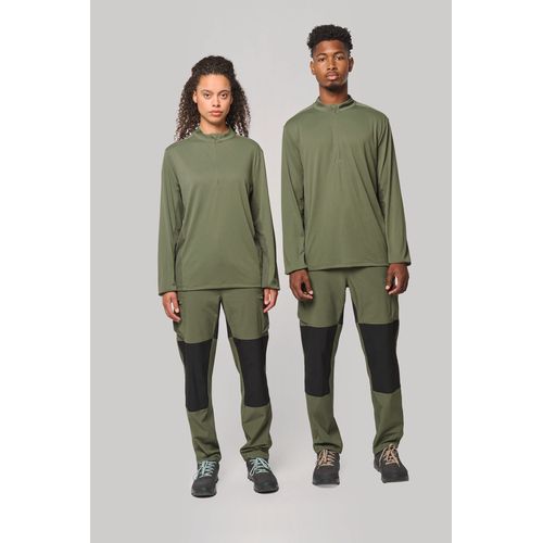 T-shirt outdoor col 1/4 zip manches longues unisexe thumbnail 13