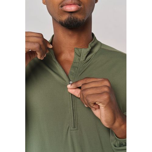T-shirt outdoor col 1/4 zip manches longues unisexe thumbnail 7