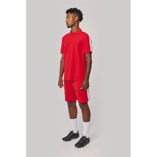 Polo teamwear bicolore unisexe thumbnail 11