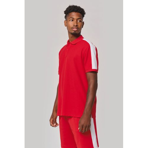 Polo teamwear bicolore unisexe thumbnail 13