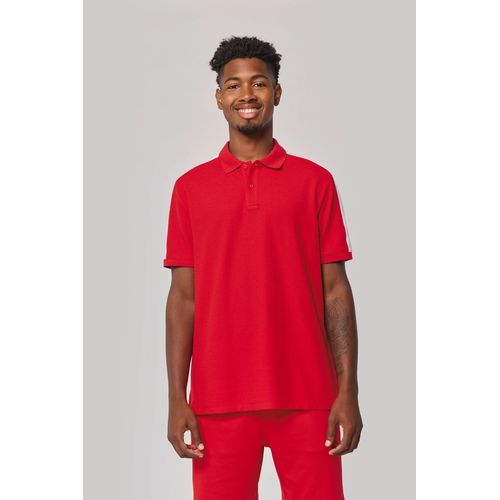 Polo teamwear bicolore unisexe thumbnail 12
