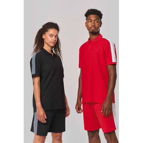 Polo teamwear bicolore unisexe thumbnail 15