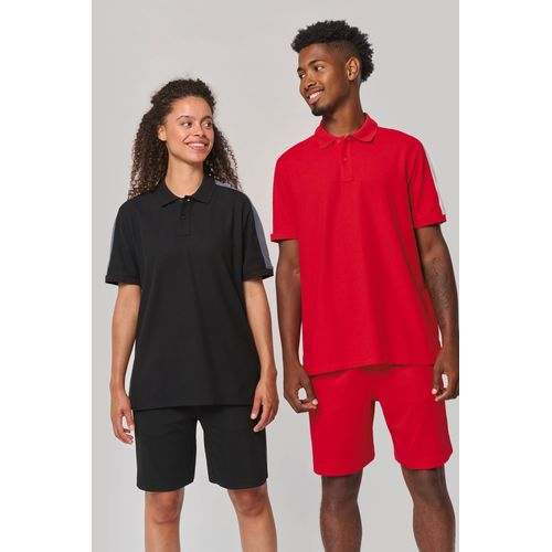 Polo teamwear bicolore unisexe