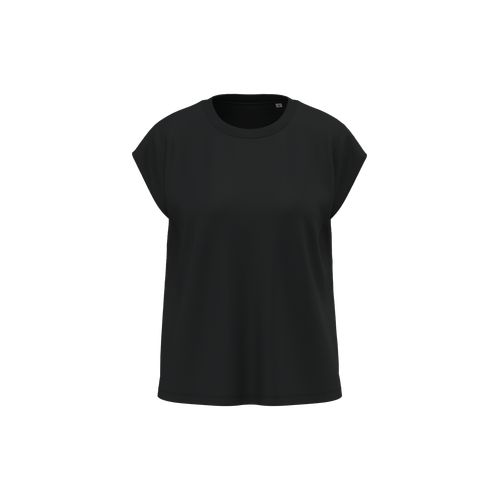 T-shirt écoresponsable sans manches à épaulettes femme thumbnail 8