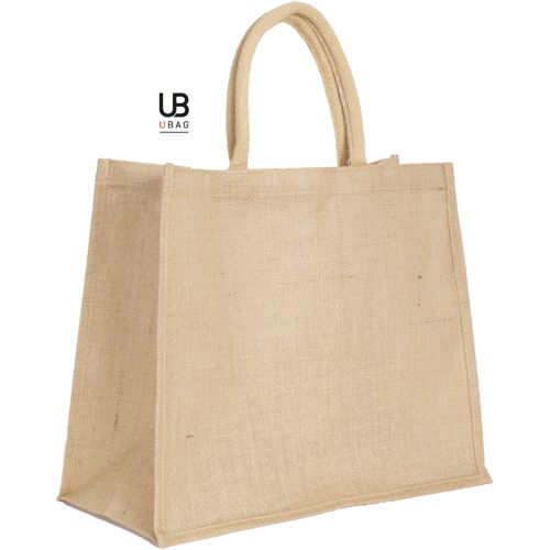 SAC SHOPPING EN JUTE AVEC ANSES RONDES : COPACABANA - 1