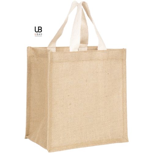 SAC SHOPPING EN JUTE AVEC ANSES EN COTON PLATES : CUBA - 1