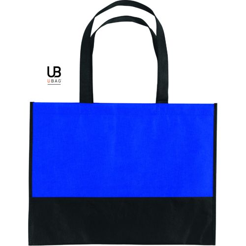 SAC SHOPPING BI-COULEUR 80GRS NON TISSÉ AVEC SOUFFLETS : TEL-AVIV