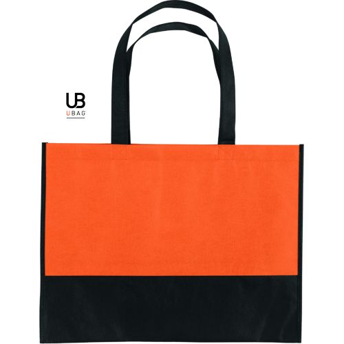SAC SHOPPING BI-COULEUR 80GRS NON TISSÉ AVEC SOUFFLETS : TEL-AVIV