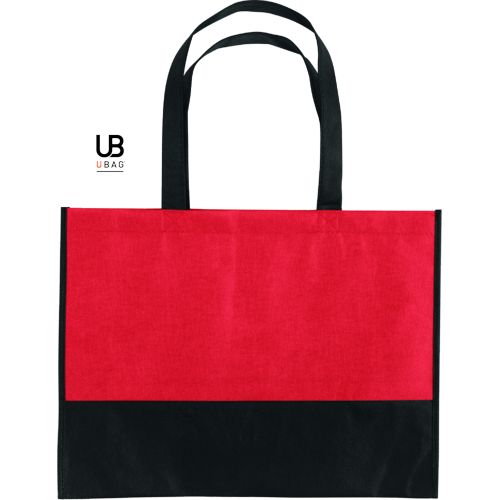 SAC SHOPPING BI-COULEUR 80GRS NON TISSÉ AVEC SOUFFLETS : TEL-AVIV