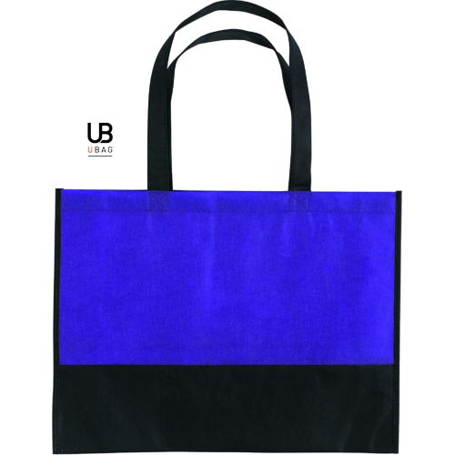 SAC SHOPPING BI-COULEUR 80GRS NON TISSÉ AVEC SOUFFLETS : TEL-AVIV