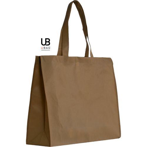 SAC SHOPPING 80 GRS NON TISSÉ AVEC SOUFFLETS : LONDON