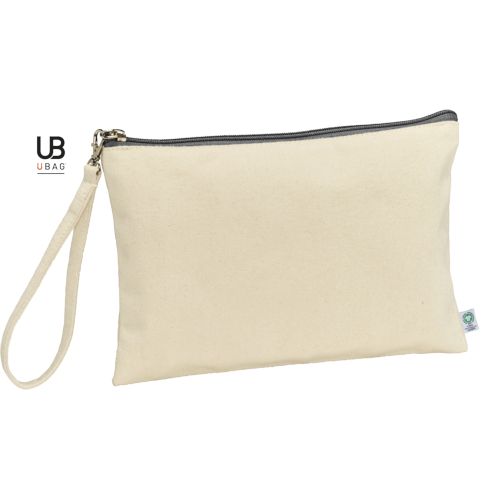 POCHETTE 220GRS COTON BIO ZIPPÉE : MARYLIN