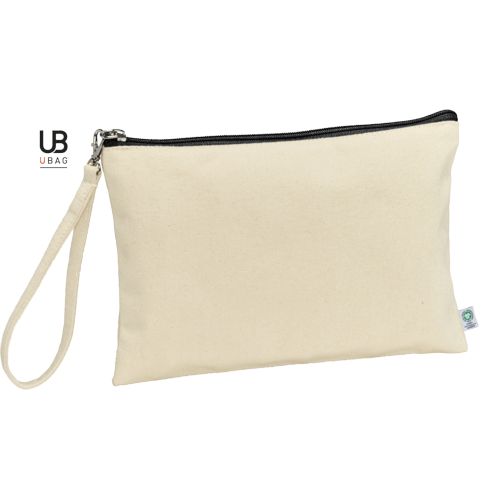 POCHETTE 220GRS COTON BIO ZIPPÉE : MARYLIN