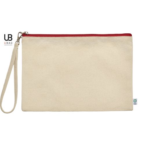POCHETTE 220GRS COTON BIO ZIPPÉE : MARYLIN