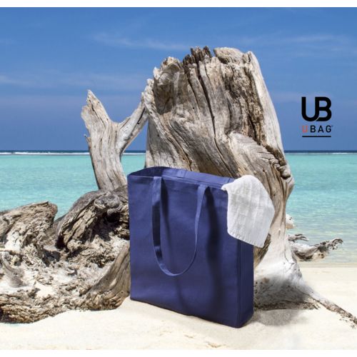 TOTE BAG 220 GRS COTON BIO AVEC SOUFFLETS : MOOREA