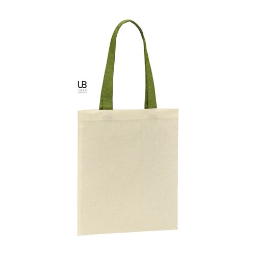 PETIT TOTE BAG 130GRS COTON AVEC ANSES DE COULEURS : SARASOTA