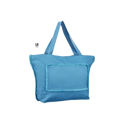 SAC T-BOTTOM 320GRS COTON ZIPPÉ AVEC POCHE ZIPPÉE : TAHITI