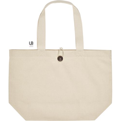 SAC T-BOTTOM 320GRS COTON AVEC BOUTON DE BOIS : DAVOS - 2