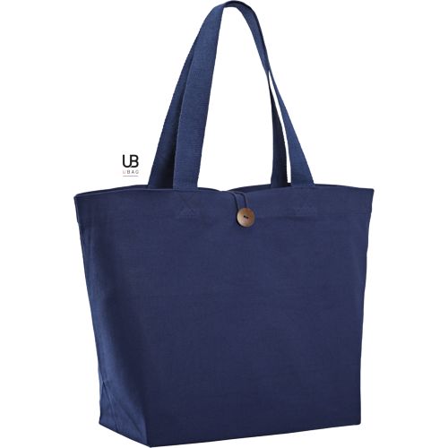 SAC T-BOTTOM 320GRS COTON AVEC BOUTON DE BOIS : DAVOS