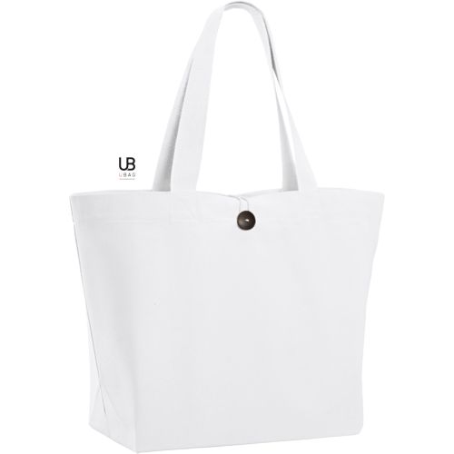 SAC T-BOTTOM 320GRS COTON AVEC BOUTON DE BOIS : DAVOS