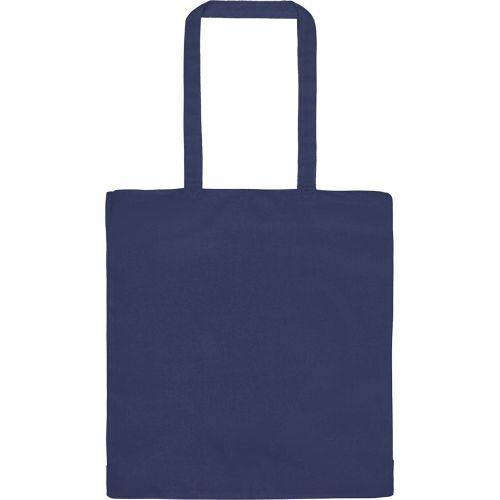 TOTE BAG 220 GRS COTON ZIPPÉ AVEC SOUFFLETS : BEL AIR