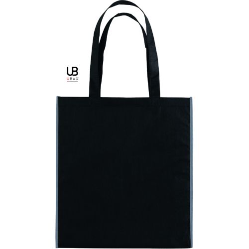TOTE BAG AVEC SOUFFLET UNI ET BI-COULEUR 80GRS NON TISSÉ AVEC SOUFFLETS : MONTE CARLO