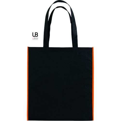 TOTE BAG AVEC SOUFFLET UNI ET BI-COULEUR 80GRS NON TISSÉ AVEC SOUFFLETS : MONTE CARLO