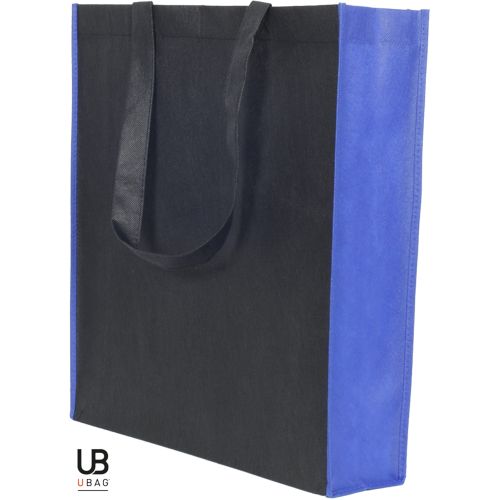 TOTE BAG AVEC SOUFFLET UNI ET BI-COULEUR 80GRS NON TISSÉ AVEC SOUFFLETS : MONTE CARLO