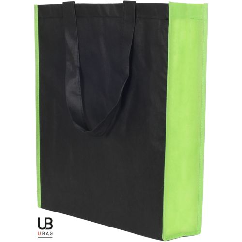 TOTE BAG AVEC SOUFFLET UNI ET BI-COULEUR 80GRS NON TISSÉ AVEC SOUFFLETS : MONTE CARLO