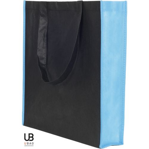 TOTE BAG AVEC SOUFFLET UNI ET BI-COULEUR 80GRS NON TISSÉ AVEC SOUFFLETS : MONTE CARLO