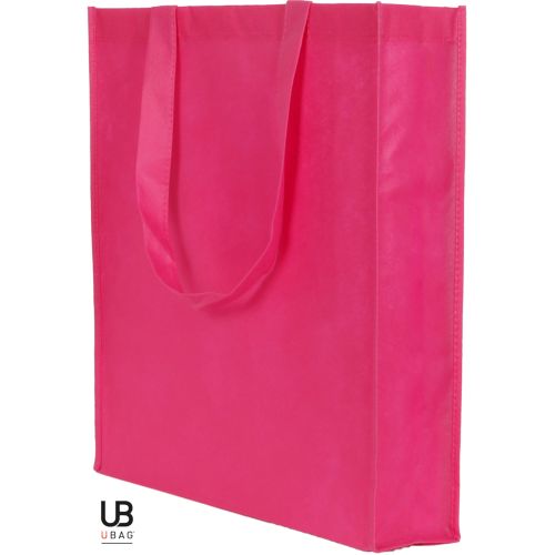 TOTE BAG AVEC SOUFFLET UNI ET BI-COULEUR 80GRS NON TISSÉ AVEC SOUFFLETS : MONTE CARLO