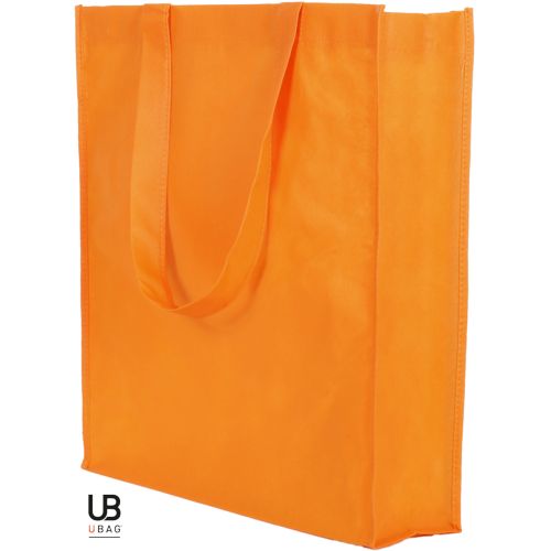 TOTE BAG AVEC SOUFFLET UNI ET BI-COULEUR 80GRS NON TISSÉ AVEC SOUFFLETS : MONTE CARLO