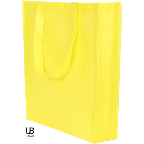 TOTE BAG AVEC SOUFFLET UNI ET BI-COULEUR 80GRS NON TISSÉ AVEC SOUFFLETS : MONTE CARLO