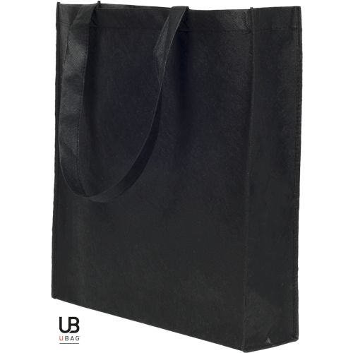 TOTE BAG AVEC SOUFFLET UNI ET BI-COULEUR 80GRS NON TISSÉ AVEC SOUFFLETS : MONTE CARLO