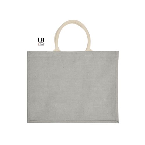 SAC SHOPPING EN JUTES COULEURS AVEC ANSES RONDES : KOS